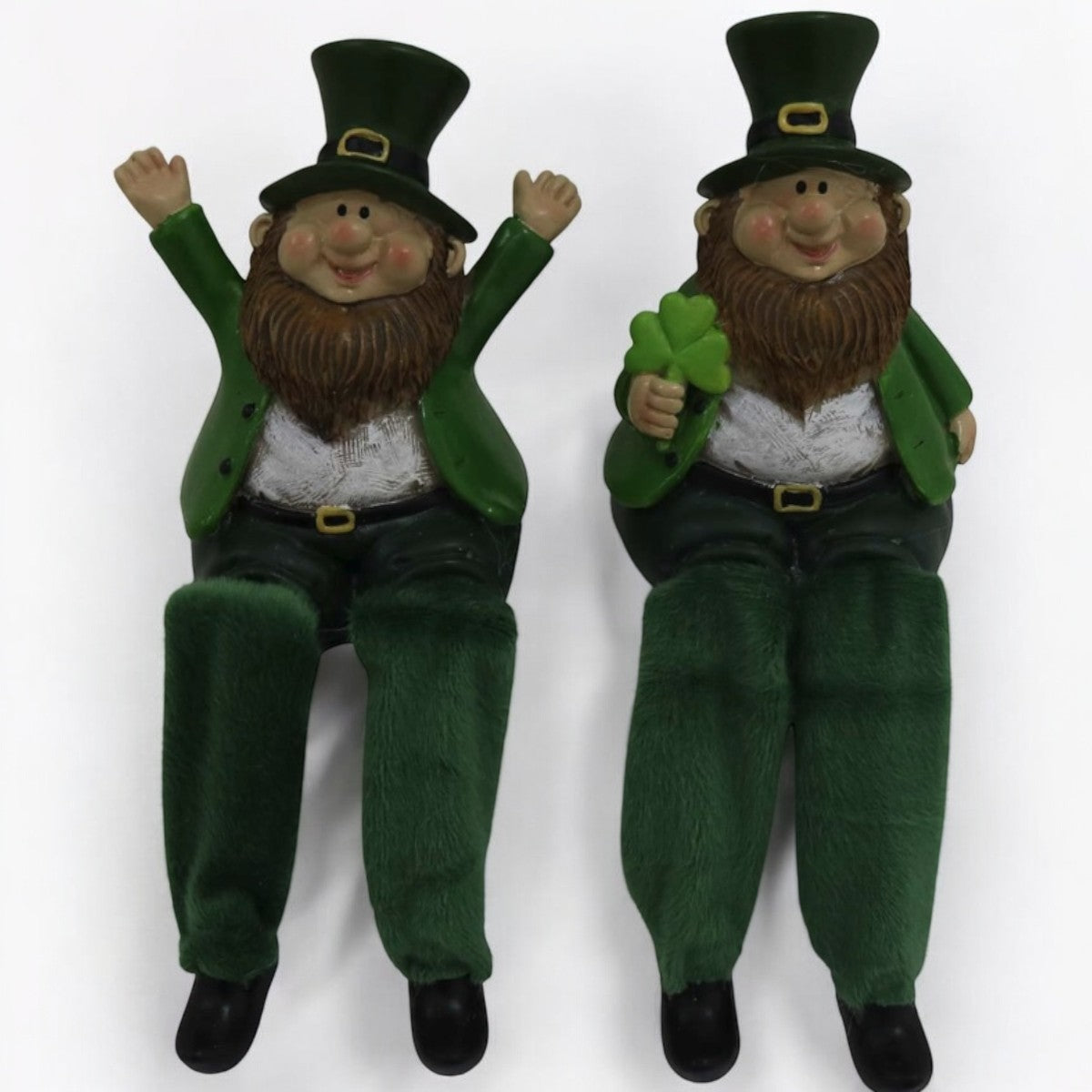 Green Leprechaun Shelf Sitter – 7cm Keans Claremorris