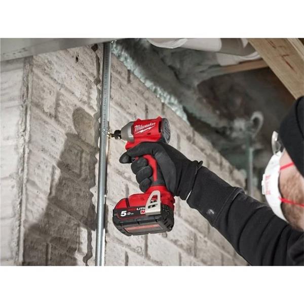 Milwaukee 4 Piece Brushless Tool Kit with 3x 5.0Ah Batteries - Powerful cordless tools | Keans Claremorris