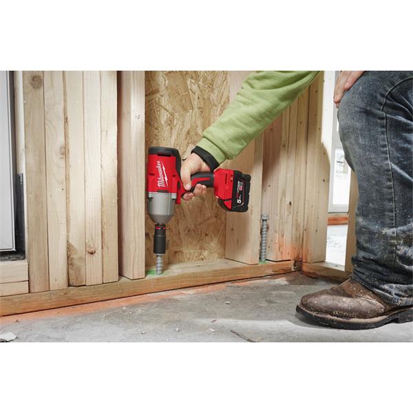 Milwaukee M18 Brushless ½" High Torque Impact Wrench with Friction Ring, 2x 5.0Ah Batteries - Keans Claremorris