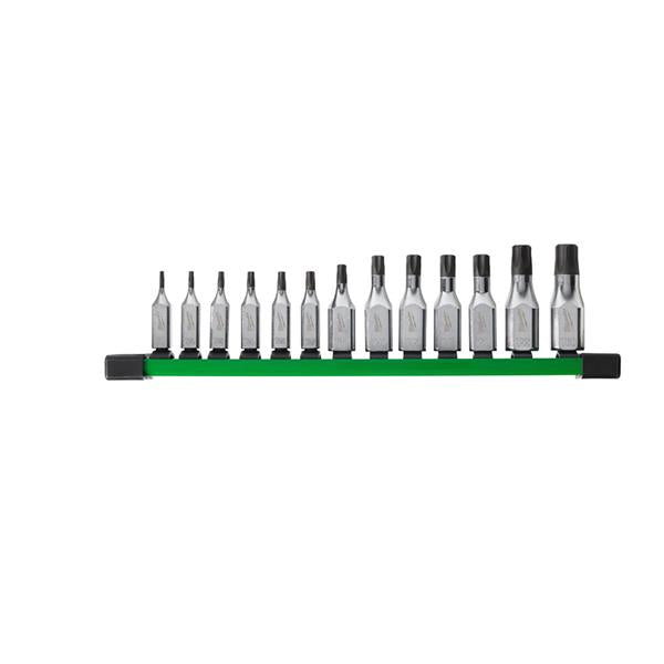 Milwaukee 1/4 + 3/8 Drive Torx Bit Socket Set 13Pc | 4932480565 - Image 2