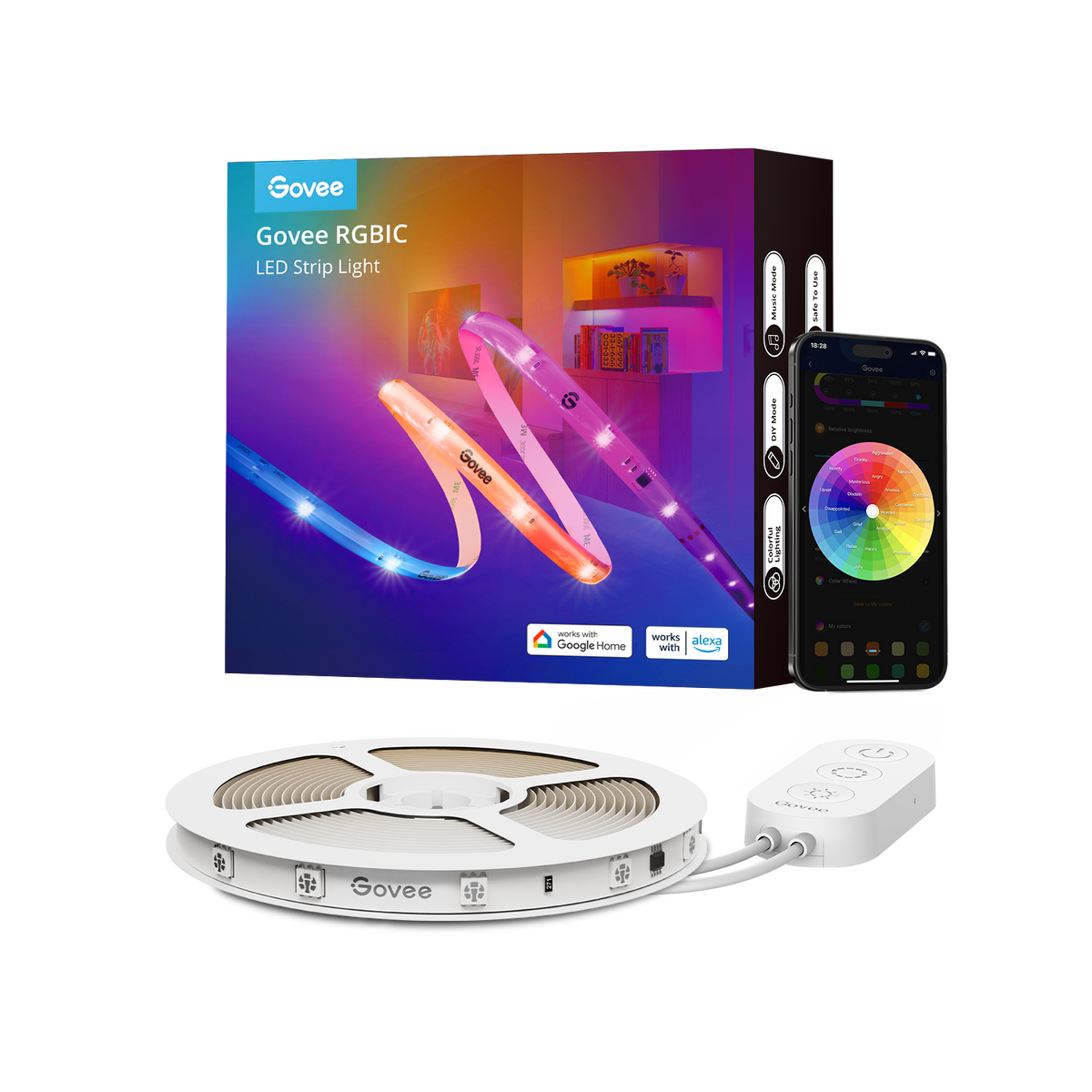 Govee Rgbic Basic Wi-Fi + Bluetooth Led Strip | H618C2D1 - Image 8