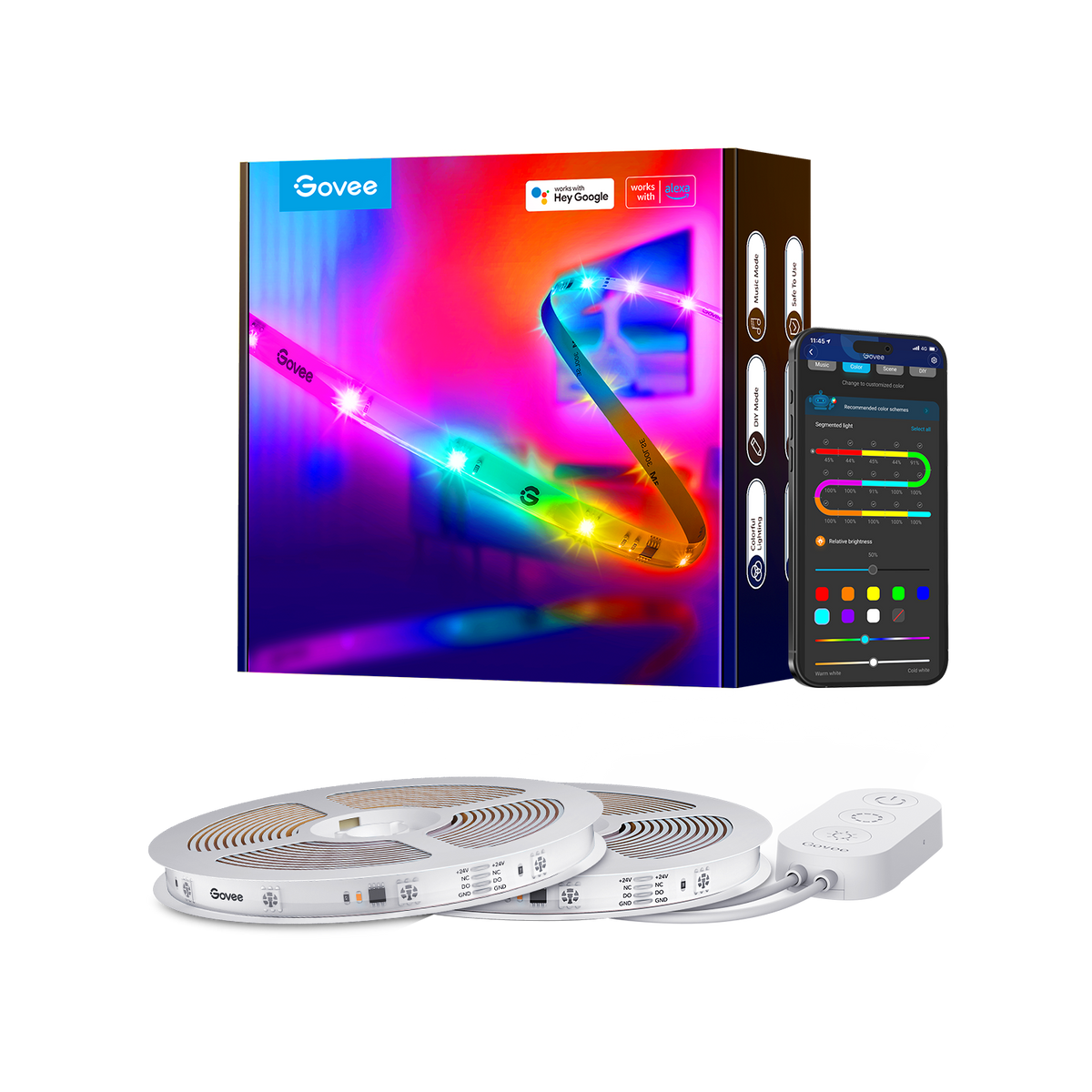 Govee Rgbic Basic Wi-Fi + Bluetooth Led Strip | H618C2D1 - Image 9