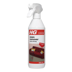 HG Extra Strong Stain Spray 500ml bottle for tough stain removal, available at Keans Claremorris.
