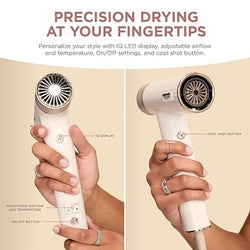 Shark SpeedStyle 1700W Hair Dryer Silk HD301UK with fast drying, sleek design - available at Keans Claremorris