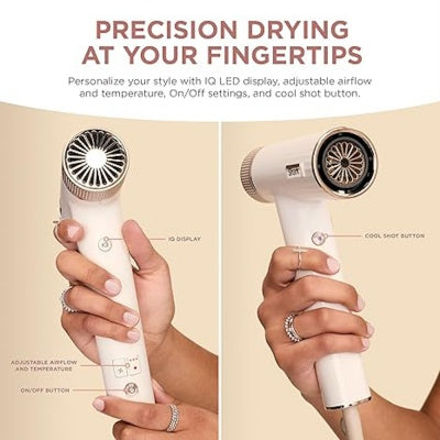 Shark SpeedStyle 1700W Hair Dryer Silk HD301UK with fast drying, sleek design - available at Keans Claremorris