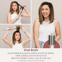 Shark FlexStyle 5 in 1 Air Styler & Hair Dryer with Storage Case - Stone