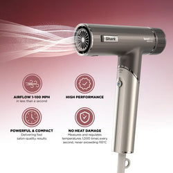 Shark Speed Style Flex Hairdryer with flexible design for fast drying - available at Keans Claremorris