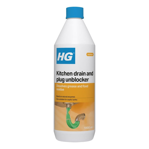 HG Enzyme Kitchen Drain Unblocker 1ltr Keans Claremorris