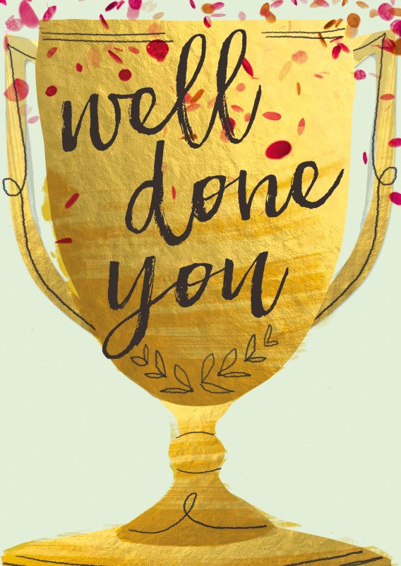 HG Fancy – Well Done You Card Keans Claremorris
