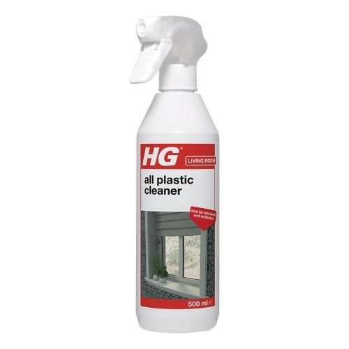 HG Plastic Paint & Wallpaper Intensive Cleaner 500ml removes stains on plastic, paint, and paper – Keans Claremorris store.