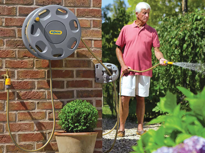 Hozelock 60m Wall Mounted Reel Only - Image 2