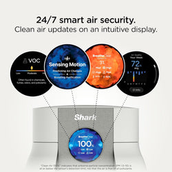Shark BreatheClear With NeverChange6 Air Purifier - Black | HP162UKBK