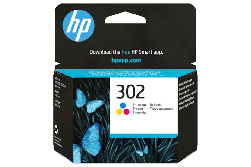 HP 302 Tri-Colour Original Ink Cartridge, ~150 pages, compatible with HP DeskJet, ENVY, OfficeJet printers – Keans