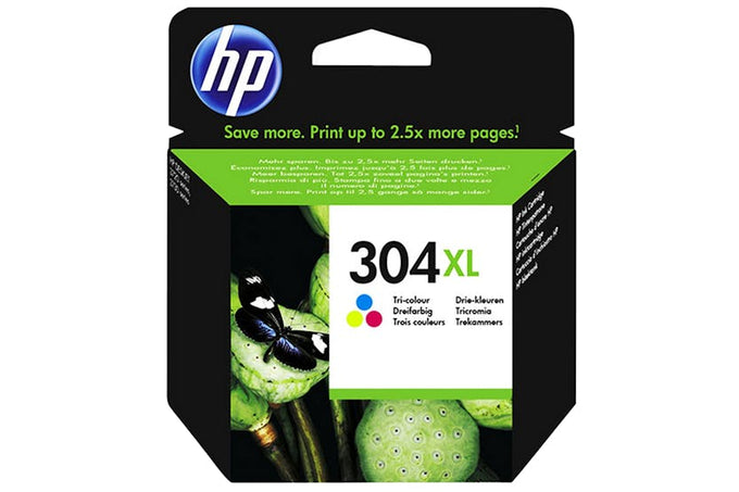 HP 304XL Tri-color Ink Cartridge N9K07AE – Original, high reliability, consistent quality | Keans Claremorris