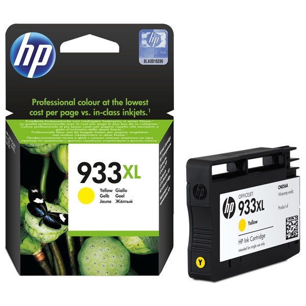 HP 933XL Yellow Ink Cartridge, high capacity ±825 pages, vibrant color, compatible with HP printers – Keans Claremorris