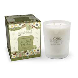 Celtic Candle Double Wick Lime Basil & Mandarin