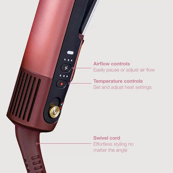 Shark SilkiPro 2-in-1 Straightener & Dryer – Rose| HT401UKPK - Image 4