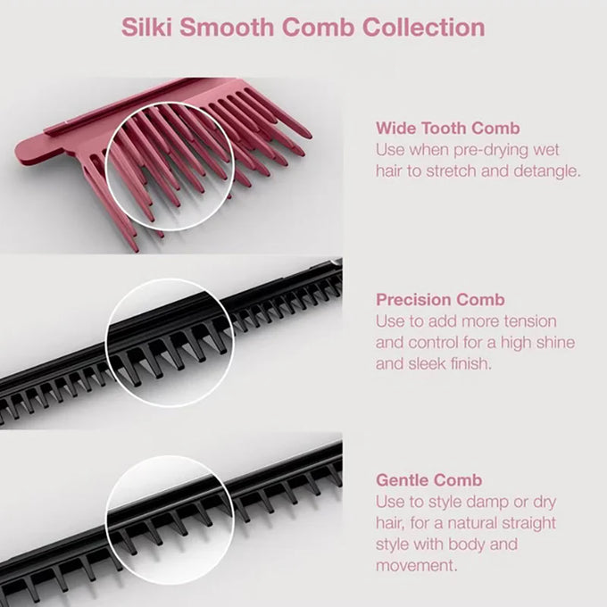 Shark SilkiPro 2-in-1 Straightener & Dryer – Rose| HT401UKPK - Image 6