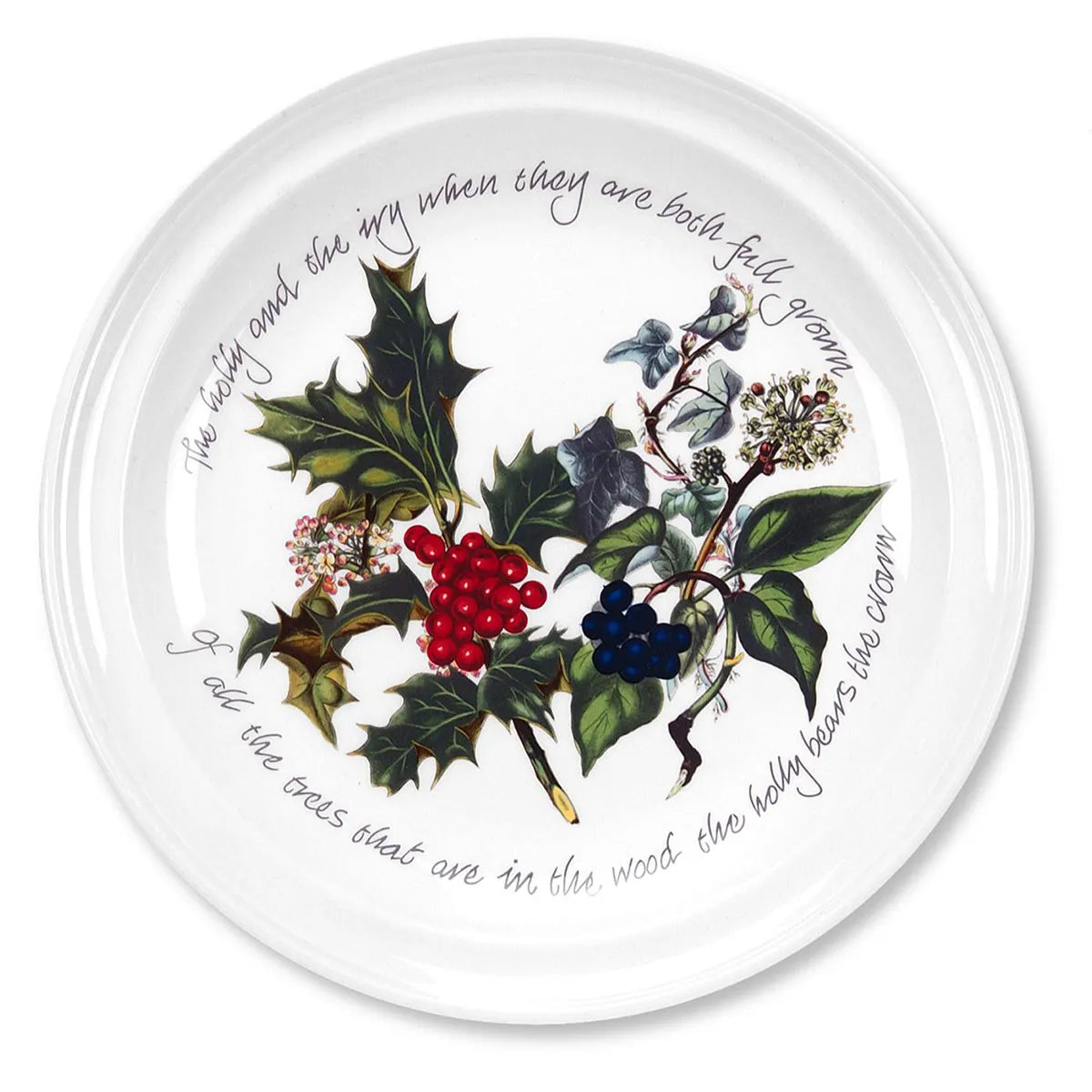 Holly & Ivy 25cm 10'' Dinner Plates – Set of 6 - Image 1