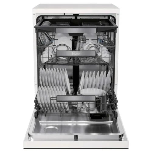 Haier I Pro Freestanding Dishwasher White | XF6C4F1W-80 - Image 3