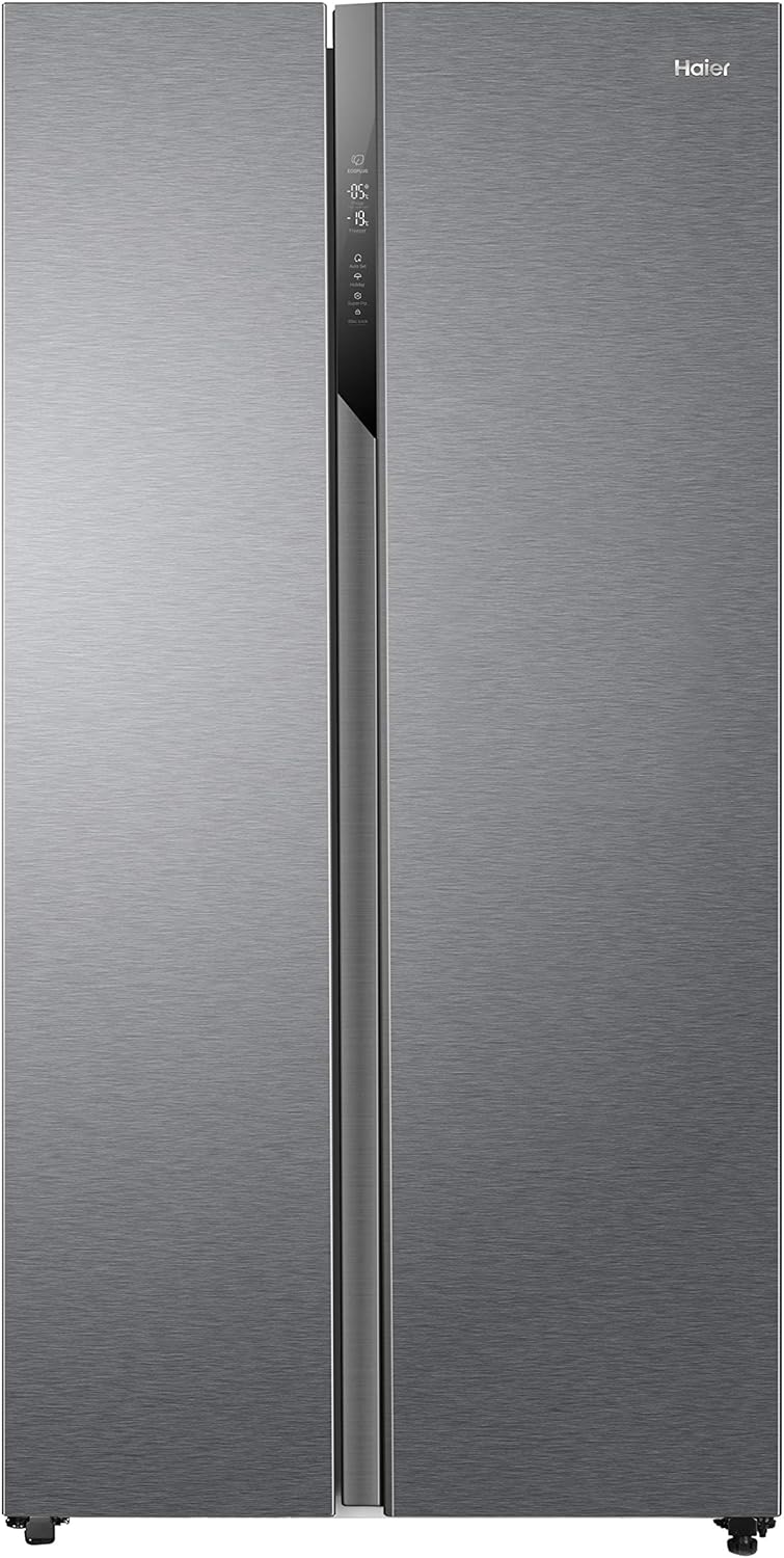 Haier SBS 90 Series 528L American Fridge Freezer - Gentle Silver| HSR3918ENPG Keans Claremorris
