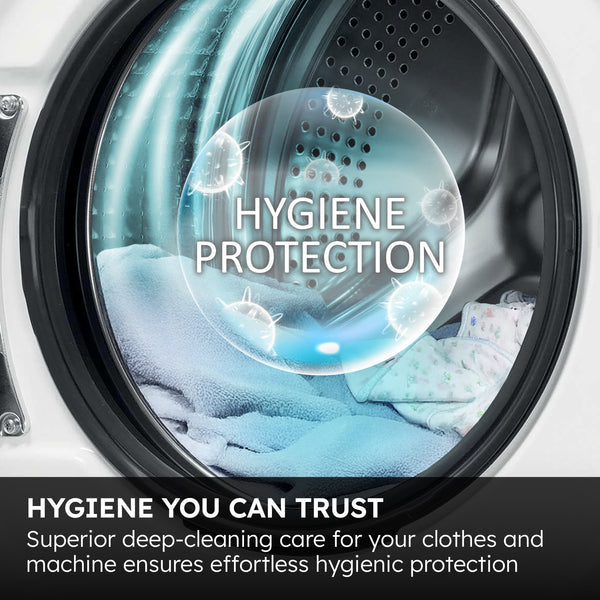 Haier X Series 5 9kg 1400 Spin Washing Machine White HW90-BP14357TUUK - Image 7