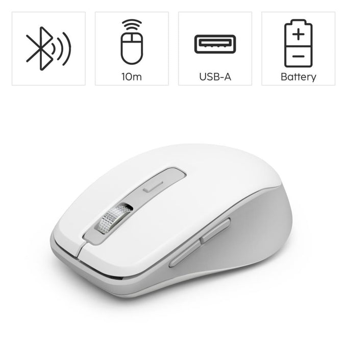 Hama Wm-450 Multi-Device Mouse White Keans Claremorris