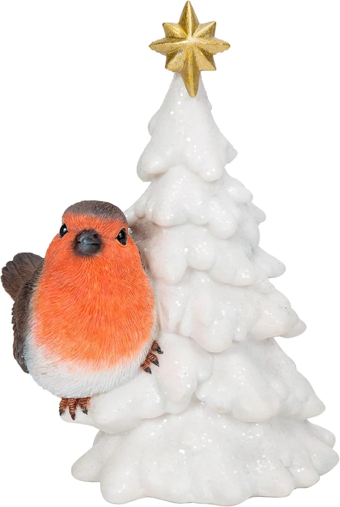 Hanging Robin On Xmas Tree G Keans Claremorris
