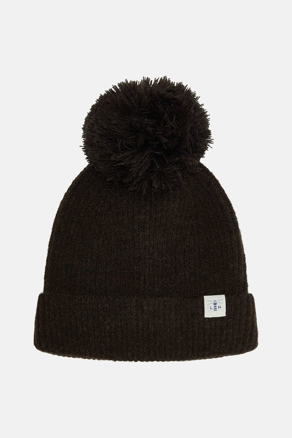Hannah Hat & Bobble - One Size -Cocoa Keans Claremorris