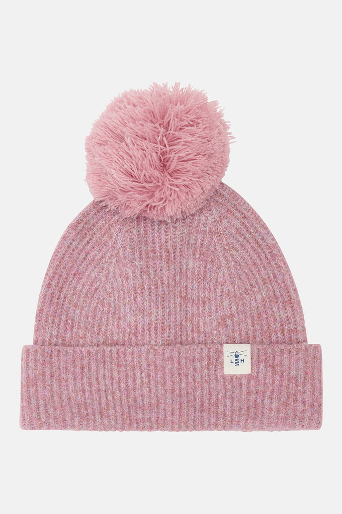 Hannah Hat & Bobble - One Size - Wild Rose - Image 1