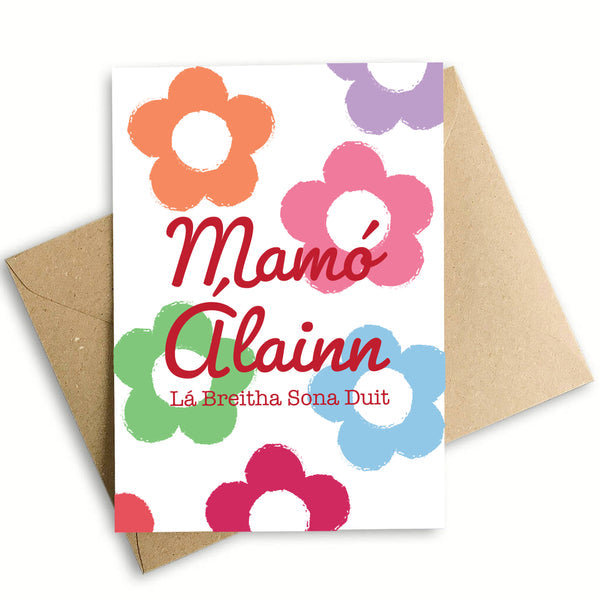 Happy Birthday Granny Card, A6 size, 350gsm silk card with eco-friendly envelope by Keans Claremorris