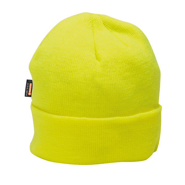 Hi-Vis Insulatex Knit Cap Yellow Keans Claremorris