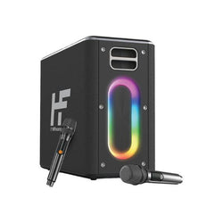 HiFuture Music Box 100W Bluetooth Karaoke Speaker with 2 Wireless Mics, Splash-Proof, 5hr Playback – Available at Kean’s