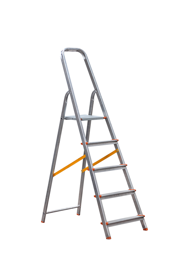 Home Decor 5 Tread Aluminium Step Ladder | Keans Claremorris