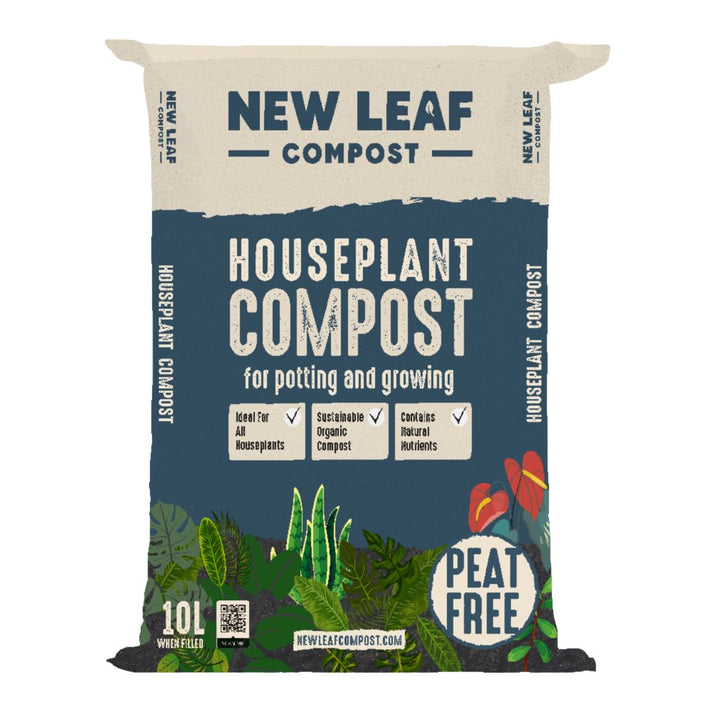New Leaf Houseplant Compost Mix 10ltr