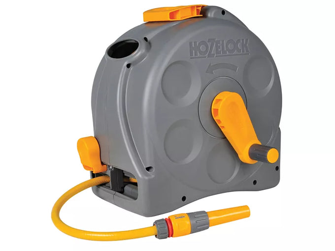 Hozelock 2 in 1 Compact Enclosed Hose Reel with 25m Hose Keans Claremorris