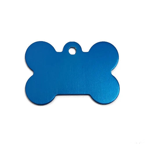 ID Name Tag - Engraved - Blue Bone Keans Claremorris