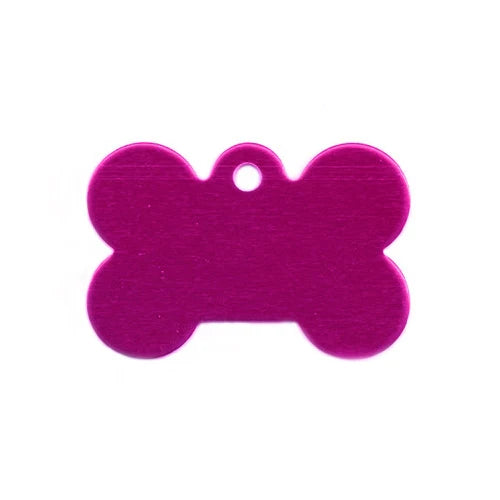 ID Name Tag - Engraved - Pink Bone Keans Claremorris