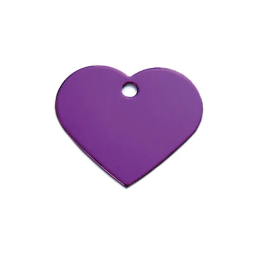 ID Name Tag - Engraved - Purple Heart Keans Claremorris