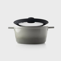 Silicone and Glass Universal Pan Lid 20/22/24cm Black