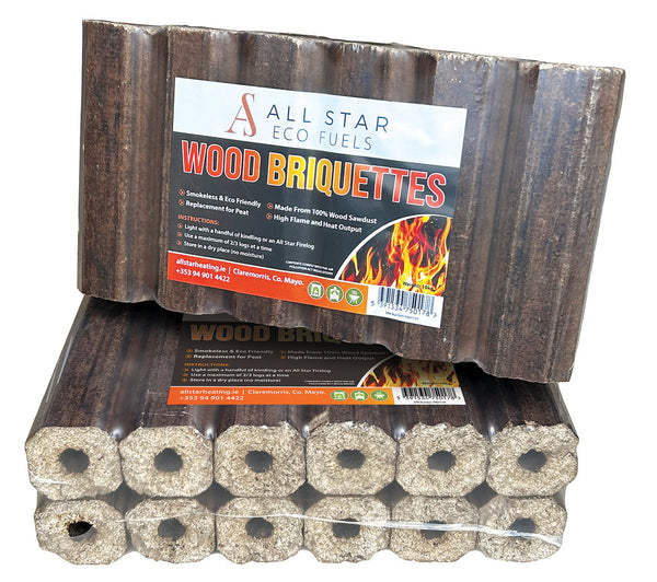 All Star Wood Briquettes -12 Pack (10kg) | WB1