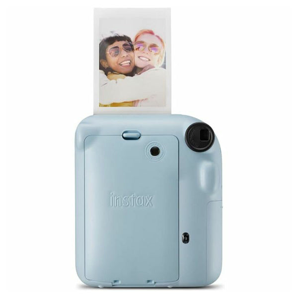 Instax Mini 12 Instant Camera in Blue, compact instant photo printer – available at Keans Claremorris
