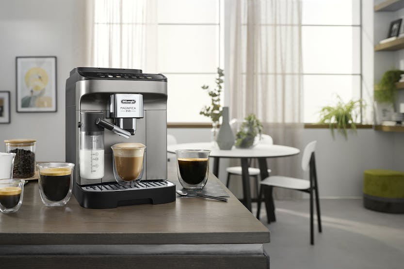 DeLonghi Magnifica Evo ECAM290.83.TB Automatic Bean to Cup Coffee Machine in Titanium Black | Keans Claremorris