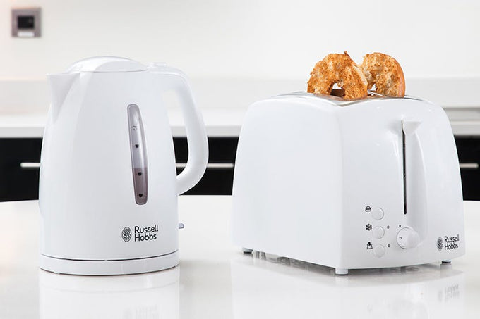 Russel Hobbs Texture Kettle White - Image 2