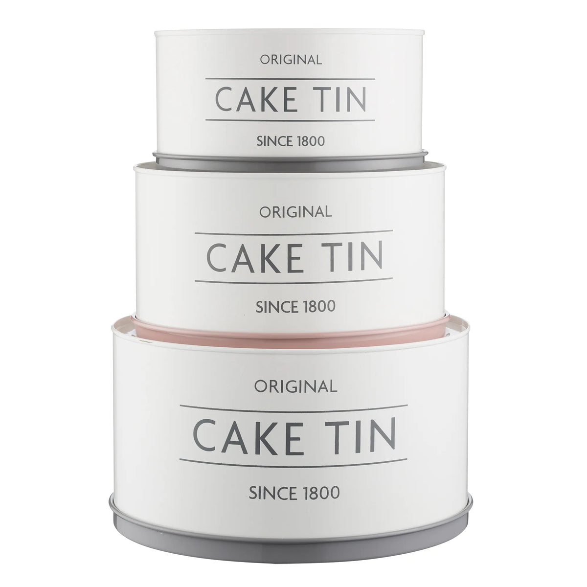 Innovative Kitchen Set Of 3 Cake Tins Keans Claremorris