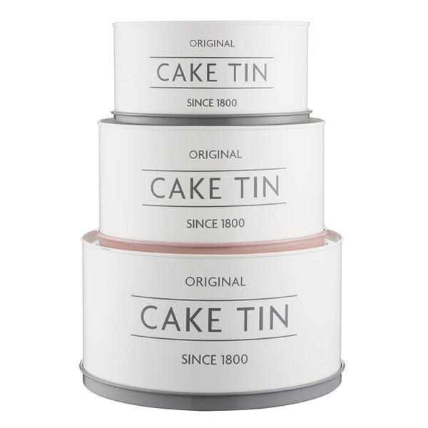 Innovative Kitchen Set Of 3 Cake Tins Keans Claremorris