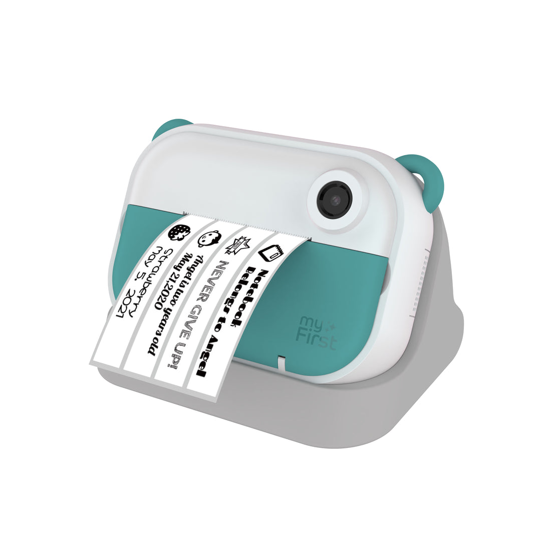 myFirst Camera Insta Wi Teal - kids dual-lens instant print camera with wireless transfer, mobile app, lightweight, from