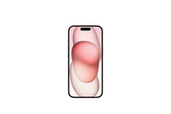iPhone 15 Pink 128GB 5G smartphone, sleek design, available at Keans Claremorris store