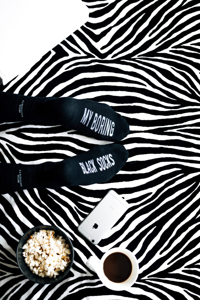 My boring black socks size 8-12, comfortable everyday wear from Keans Claremorris