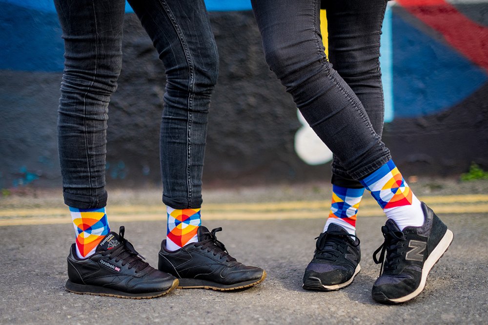 Shane O'Malley limited edition socks size 8-12, stylish and comfortable, available at Keans Claremorris.